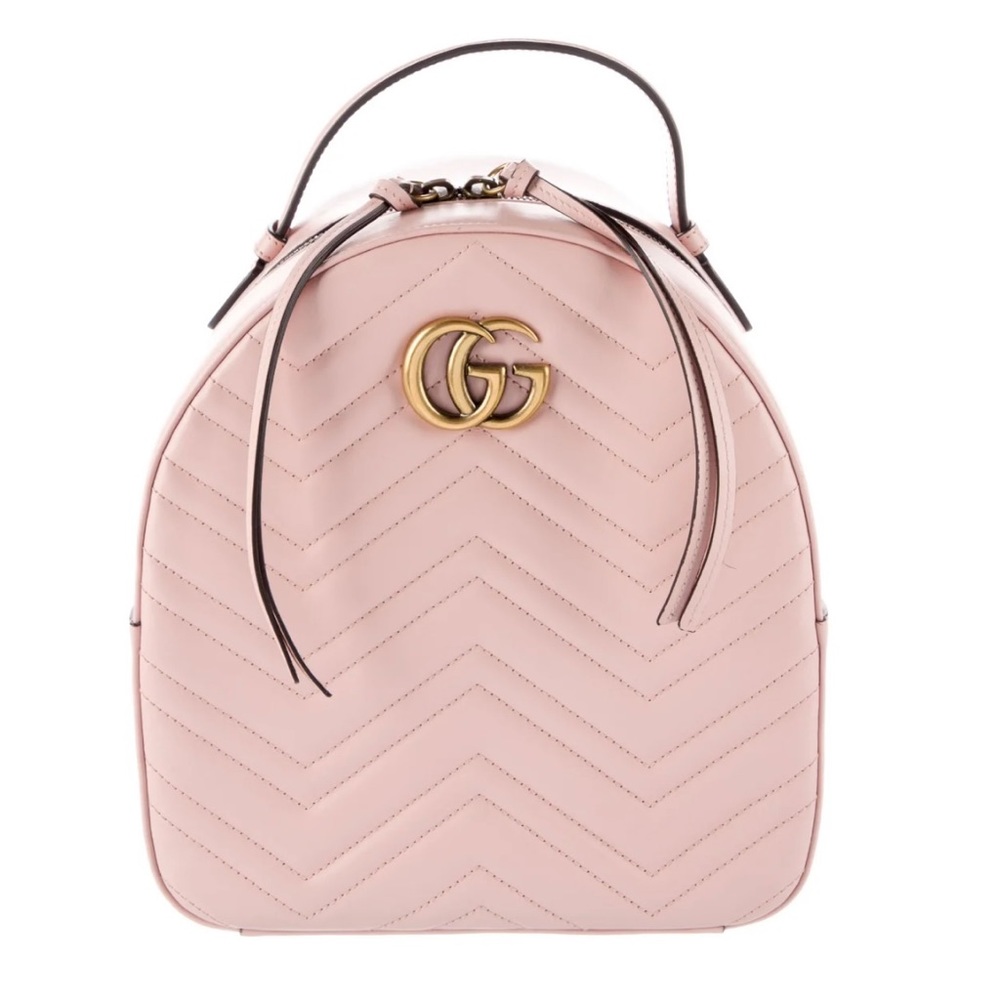 Gucci matelasse small GG marking backpack